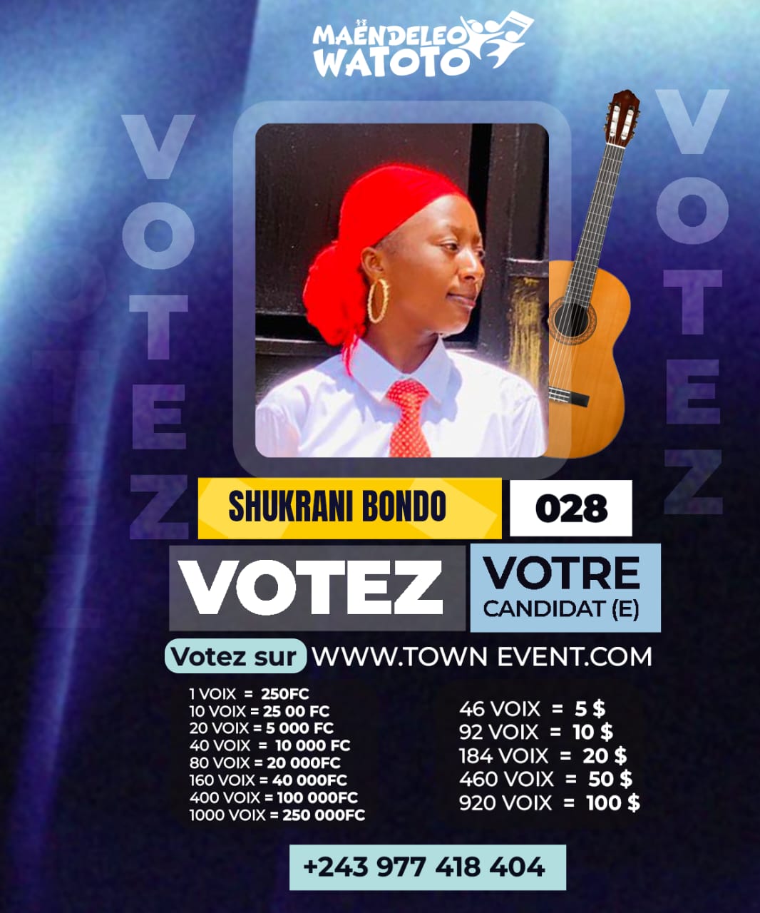 Photo du candidat