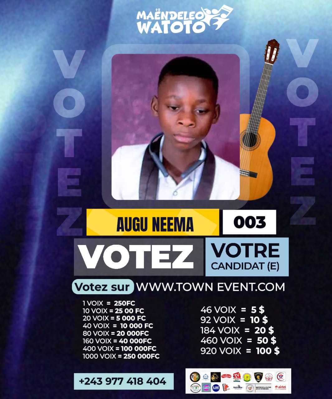 Photo du candidat