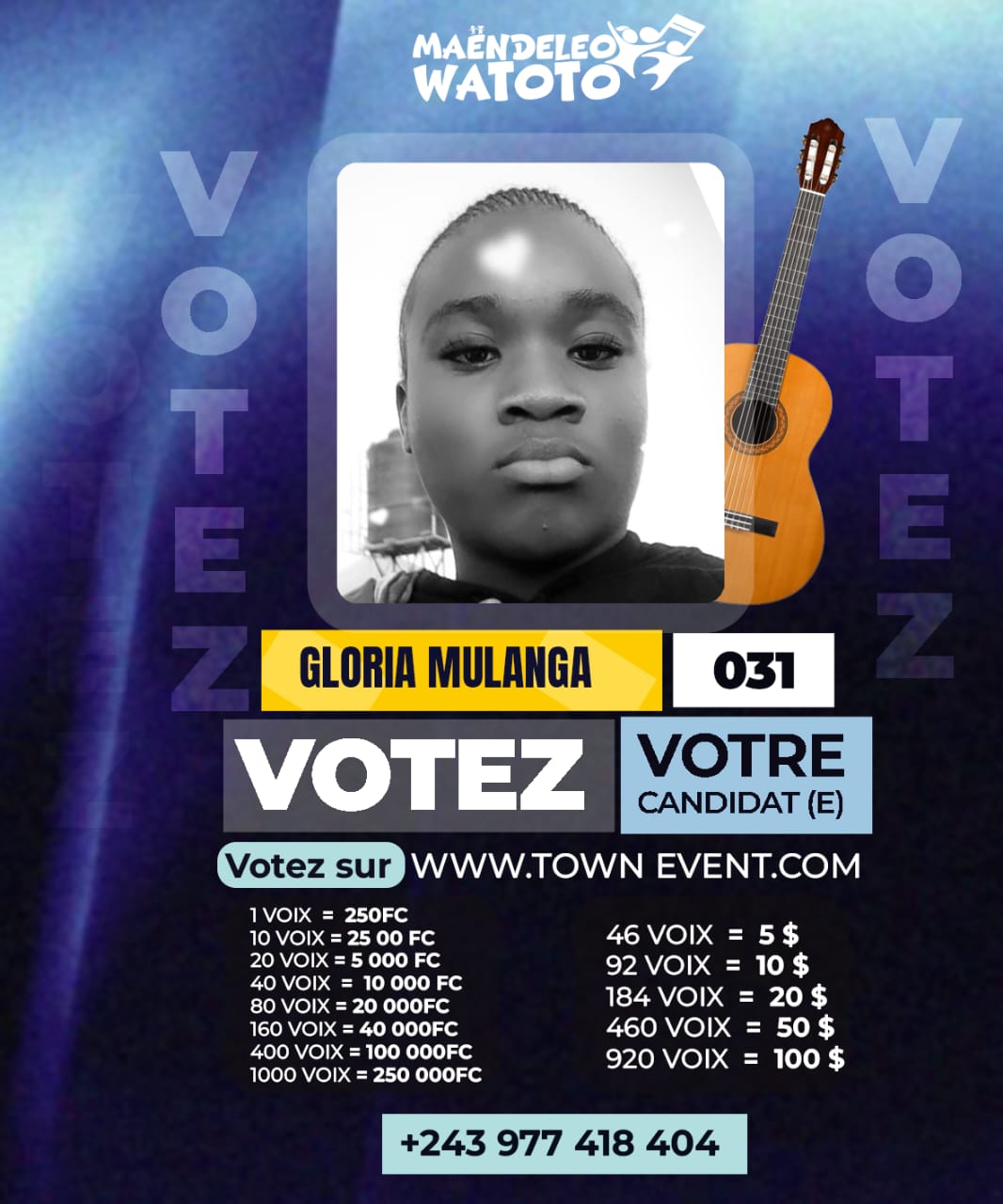 Photo du candidat