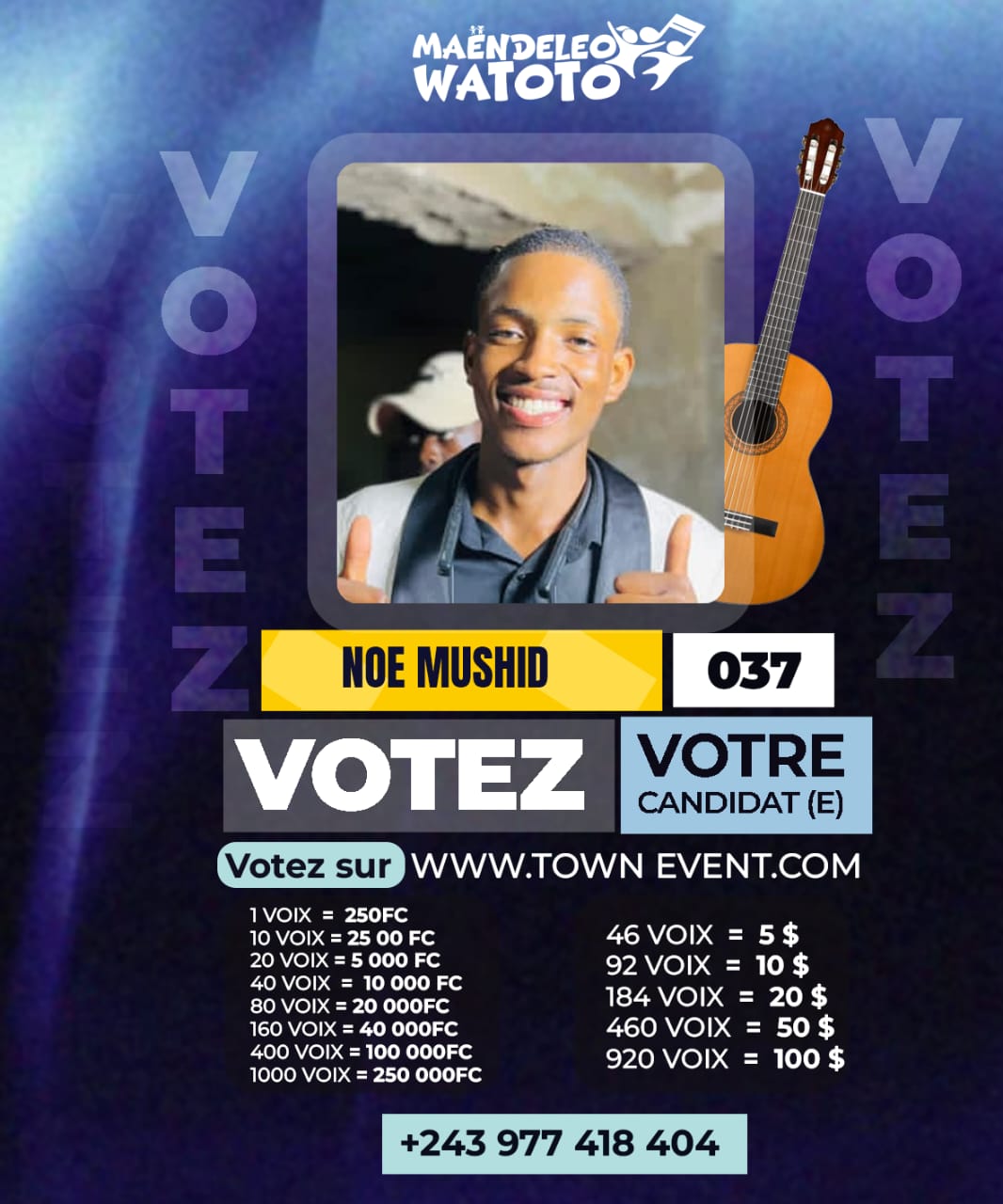 Photo du candidat