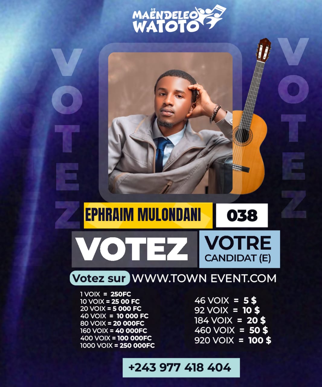 Photo du candidat