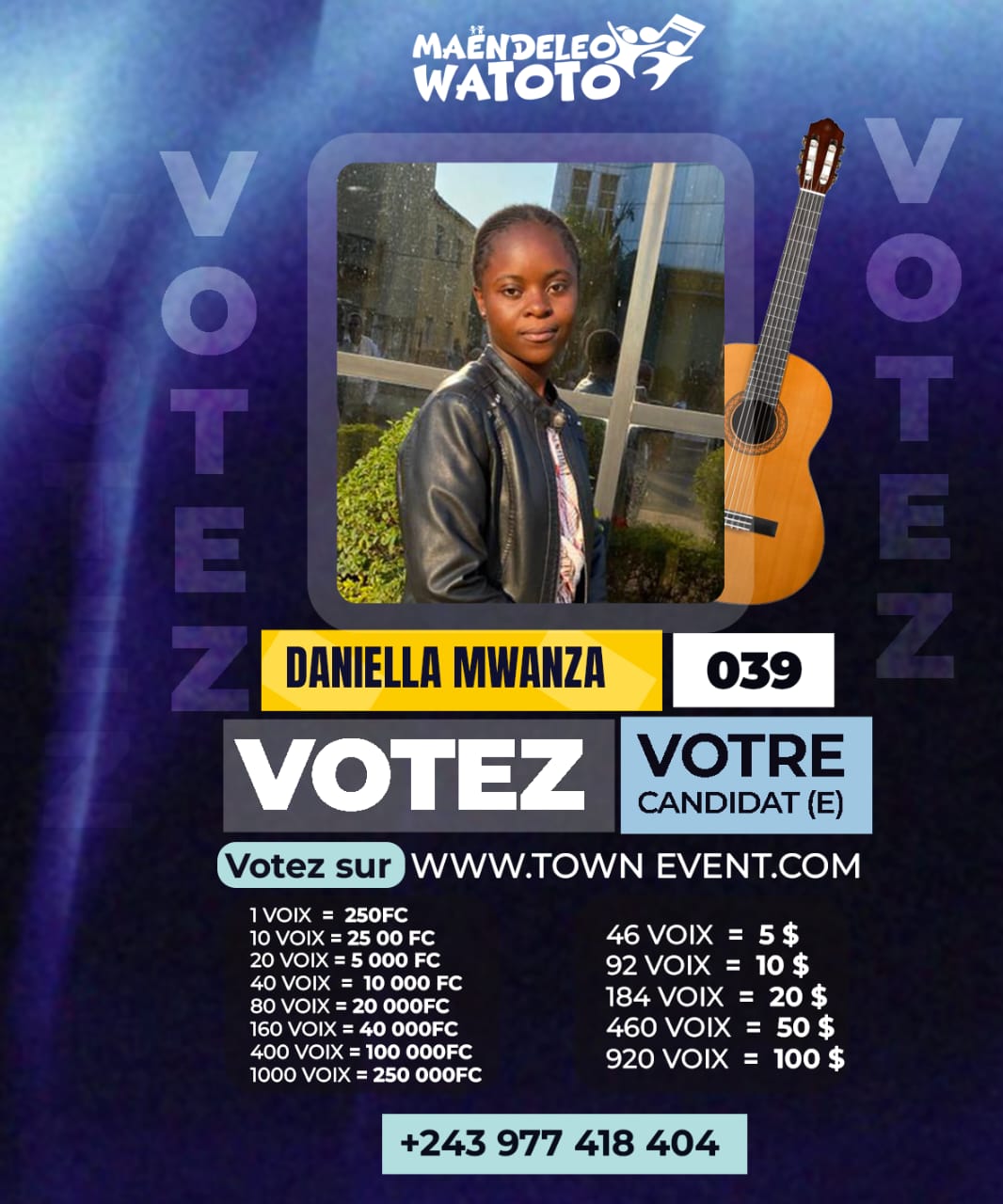 Photo du candidat