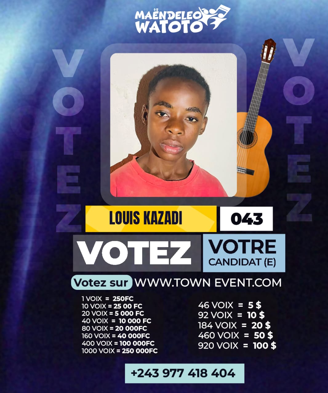 Photo du candidat