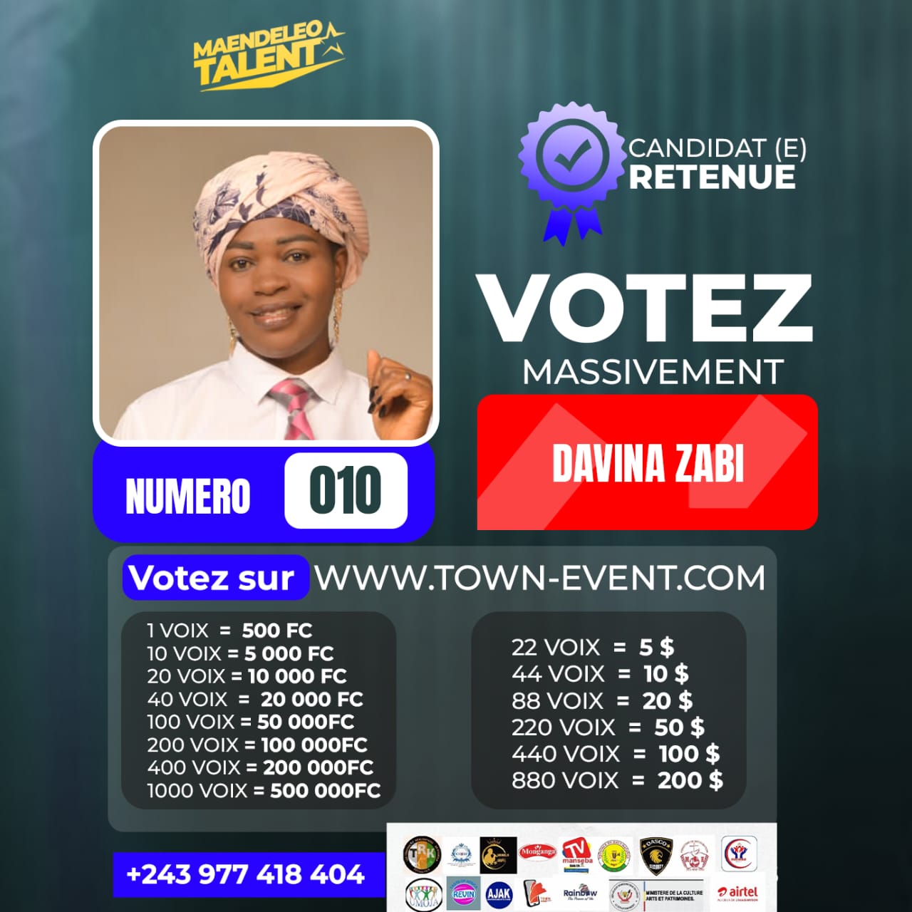 Photo du candidat