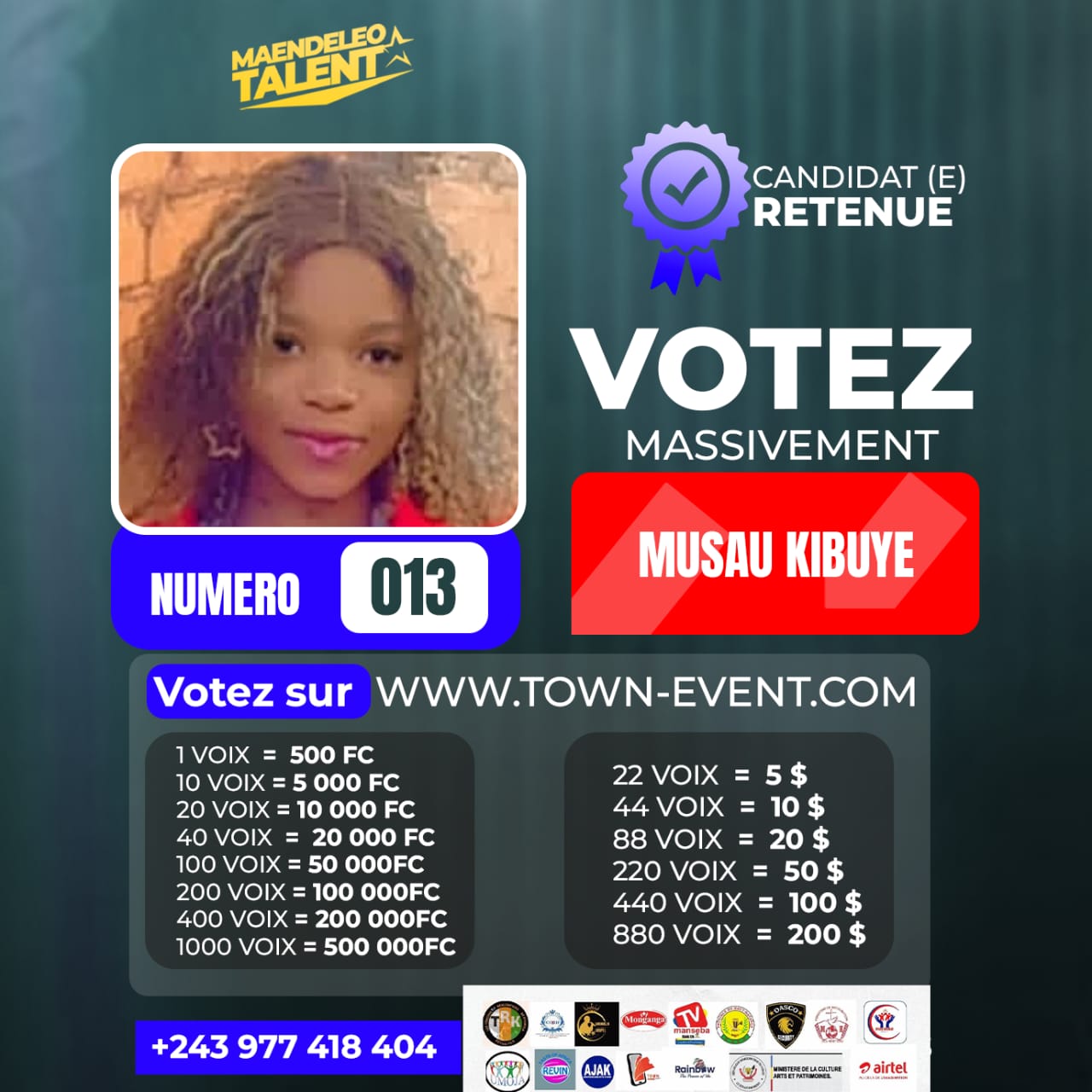 Photo du candidat