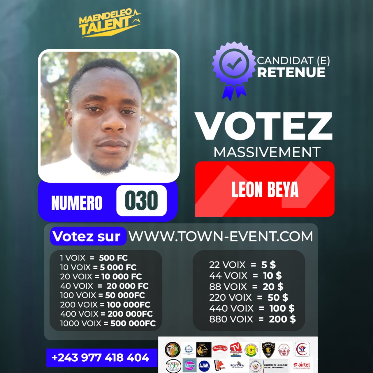Photo du candidat