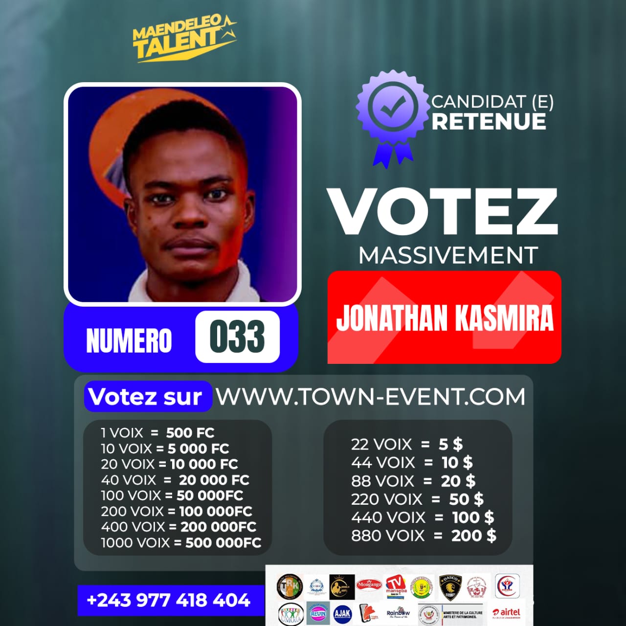 Photo du candidat