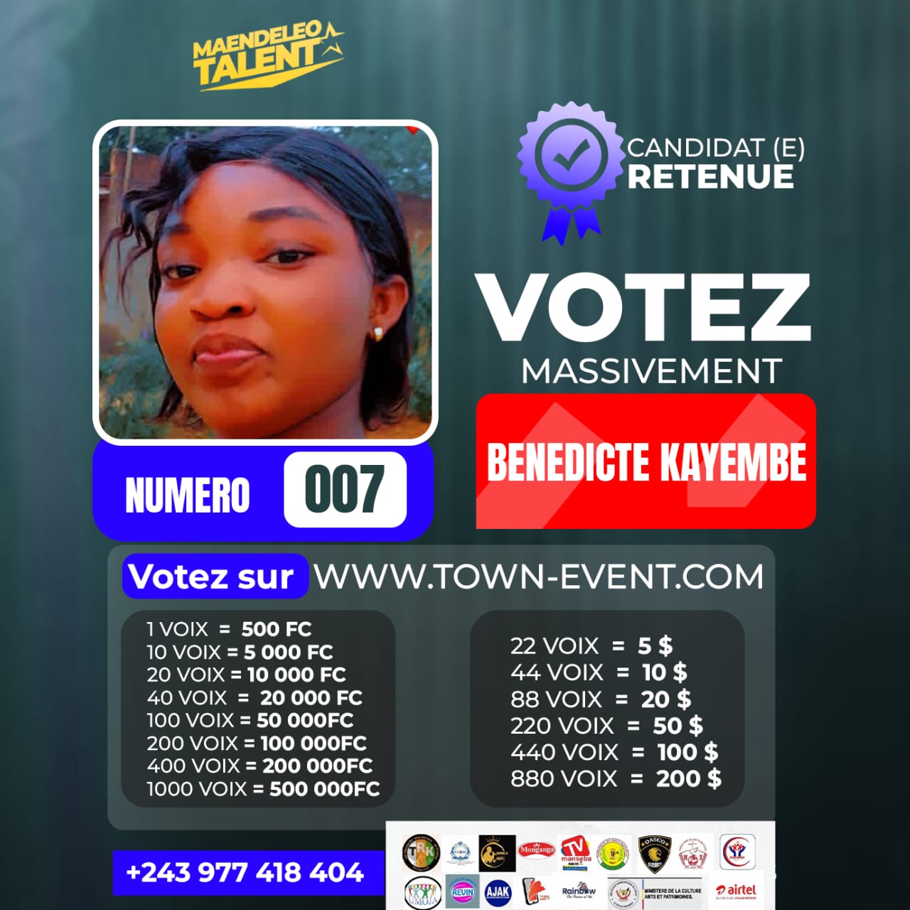 Photo du candidat