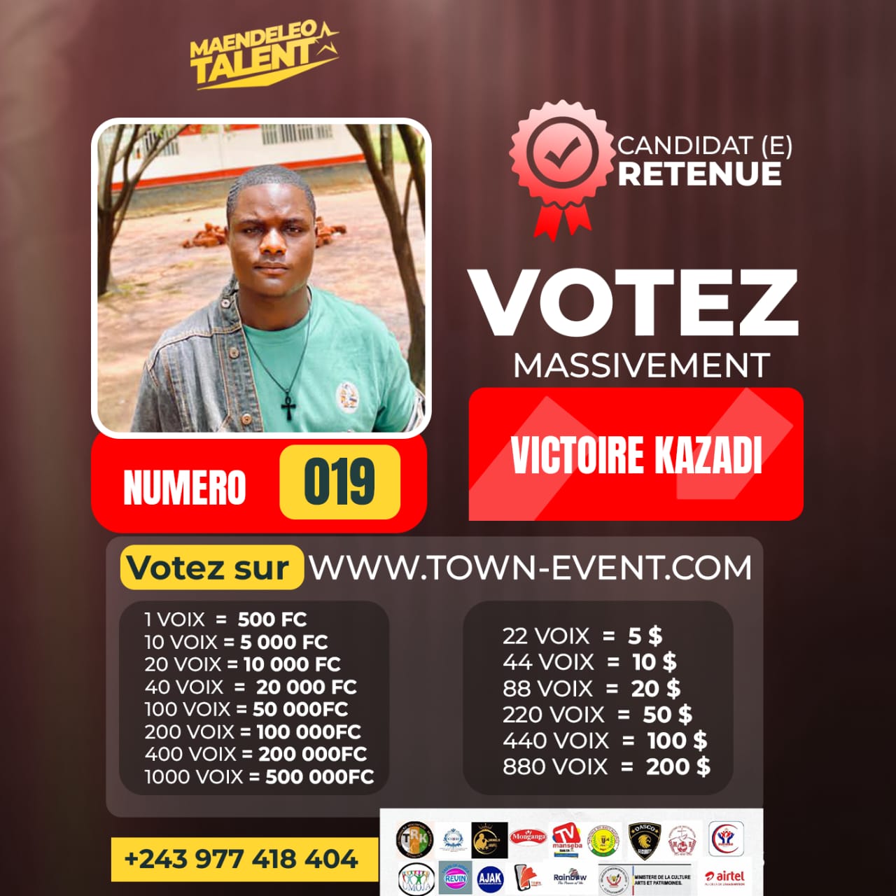 Photo du candidat