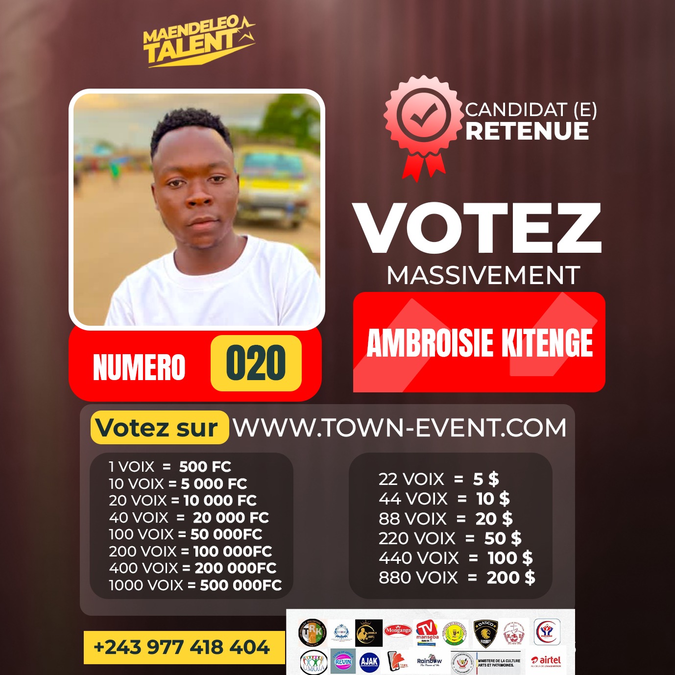 Photo du candidat