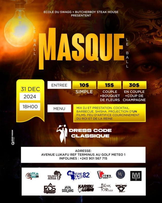 Affiche : Bal masque