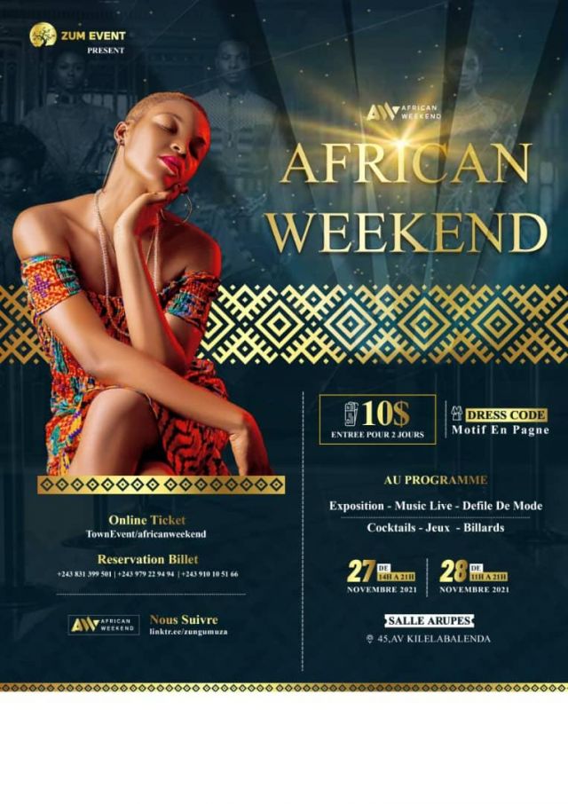 Affiche : African weekend