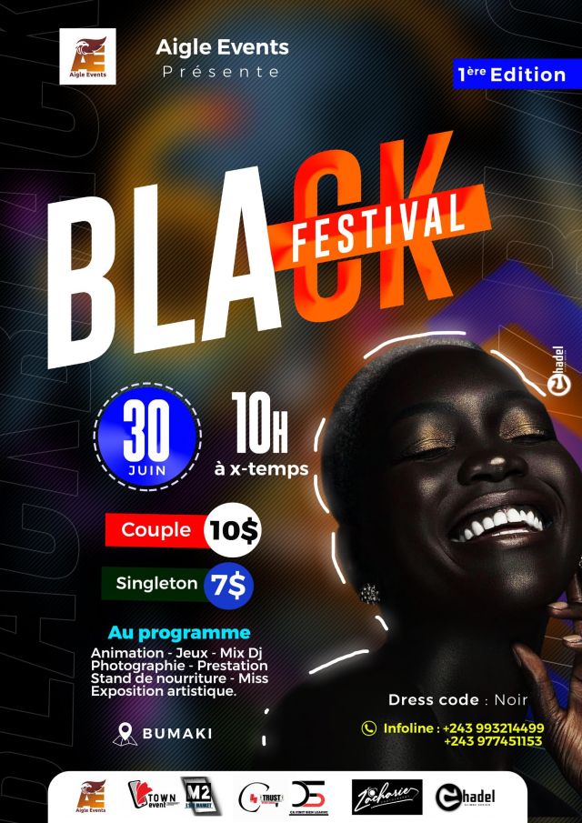 Affiche : Black festival