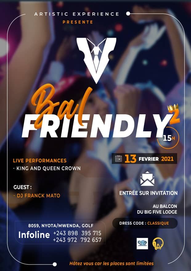 Affiche : Friendly bal