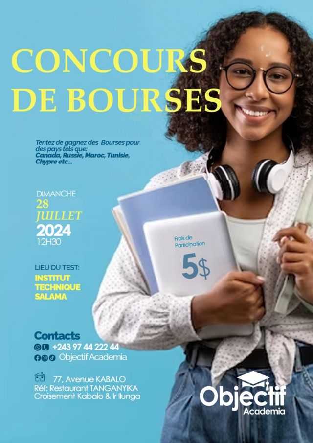 Affiche : Concours de bourses