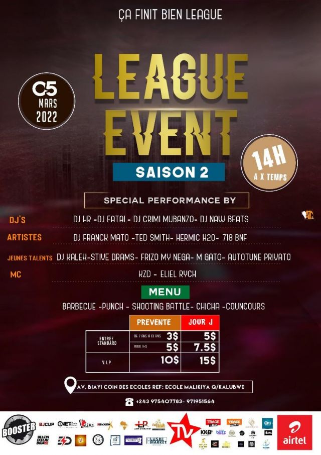 Affiche : League event saison 2