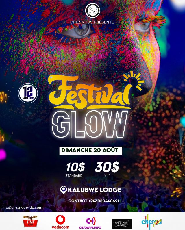 Affiche : Glow festival 2k23