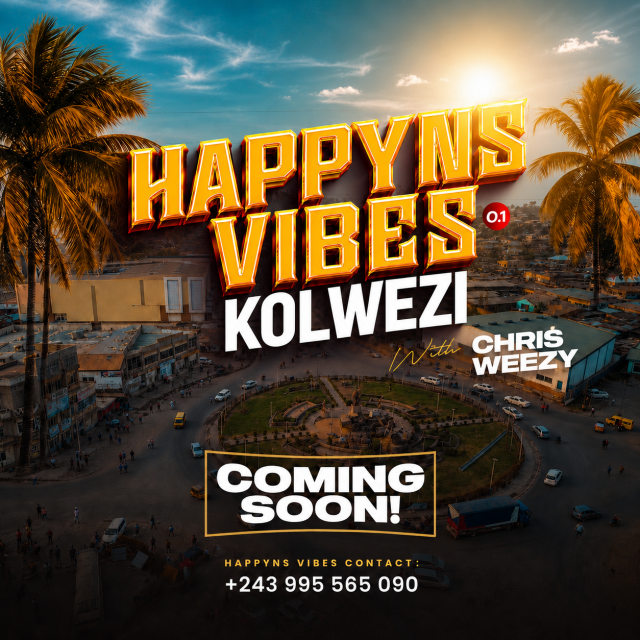 Affiche : Happyns Vibes kolwezi