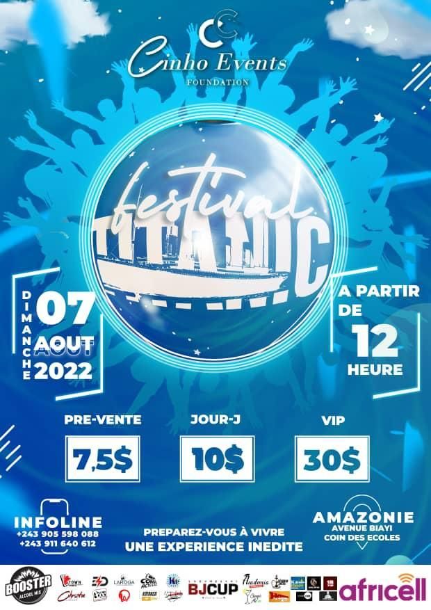 Affiche : Festival titanic