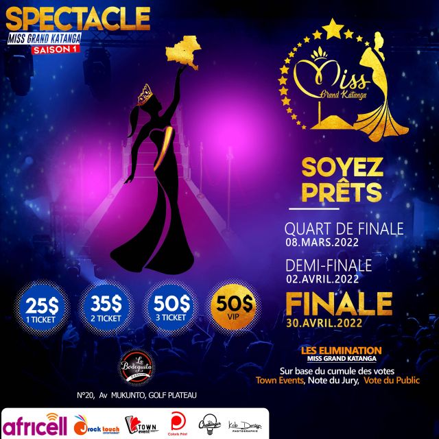 Affiche : Miss grand katanga 2022