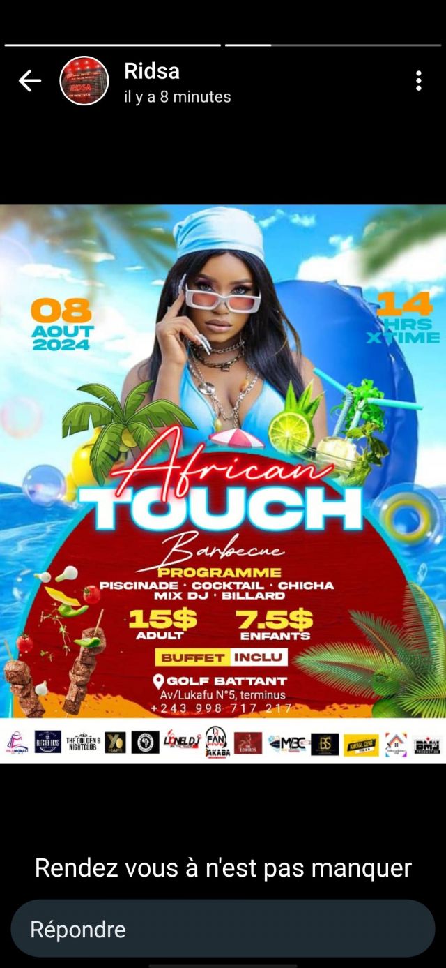 Affiche : African touch