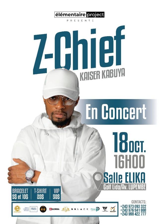 Affiche : Z chief en concert