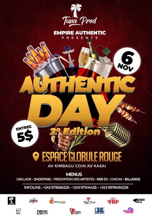 Affiche : Authentic day 2em dition