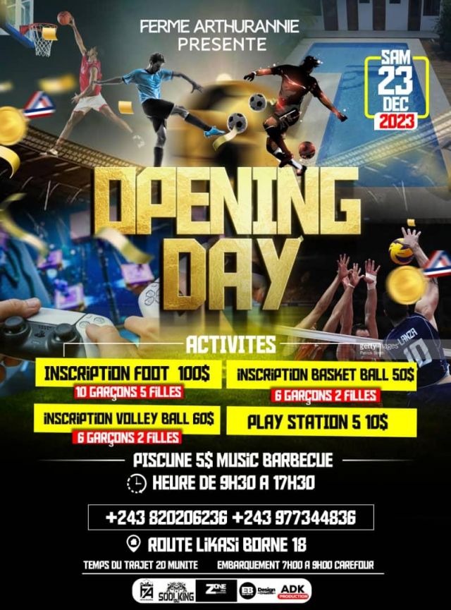 Affiche : Opening day 2023