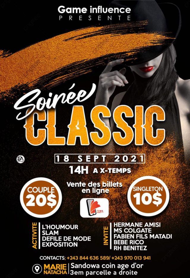 Affiche : Soiree classic