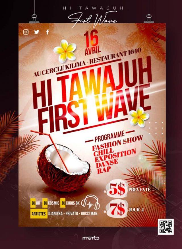 Affiche : Hi tawajuh first wave