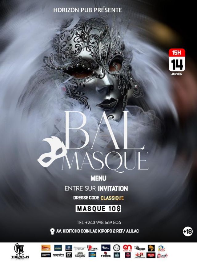 Affiche : Bal masque 2022