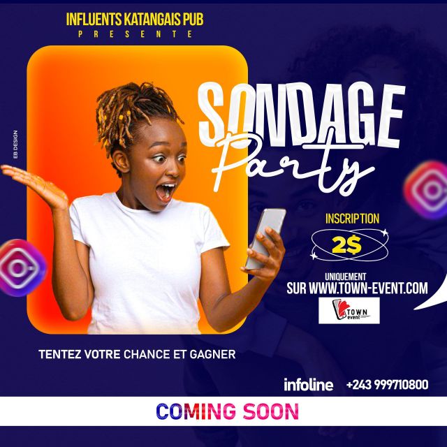 Affiche : Sondage party