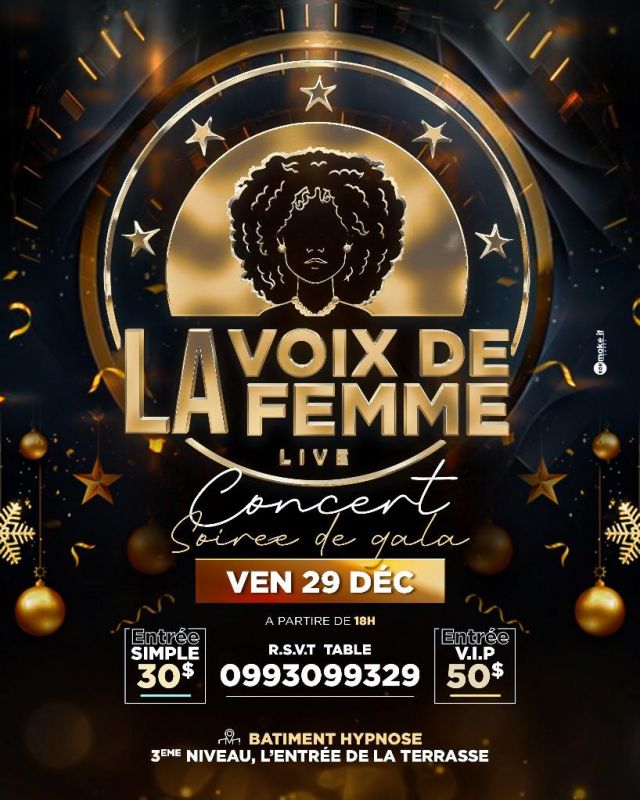 Affiche : La voix de la femme