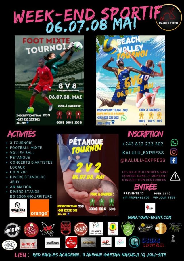 Affiche : Weekend sportif