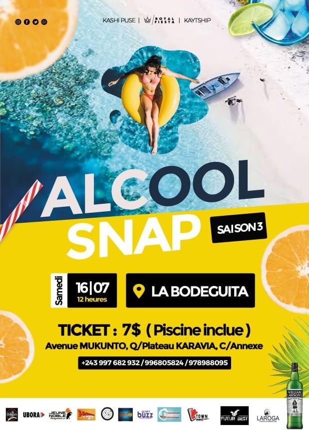 Affiche : Alcool snap