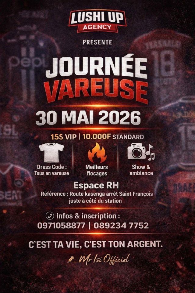 Affiche : JOURNÉE VAREUSE 2026