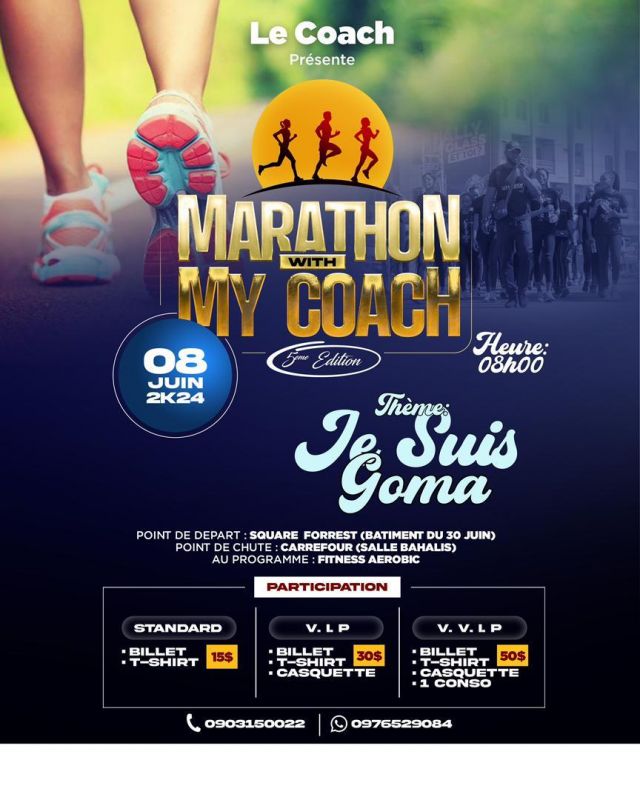 Affiche : Marathon with my coach
