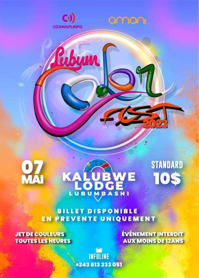 Affiche : Lubum color fest 2k23