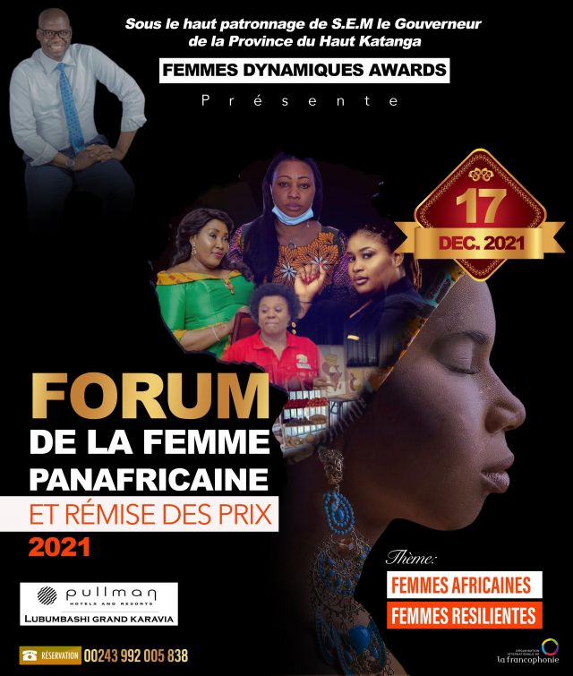 Affiche : Forum de la femme panafricaine