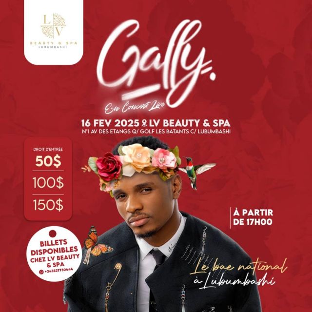 Affiche : Concert vip gally garvey