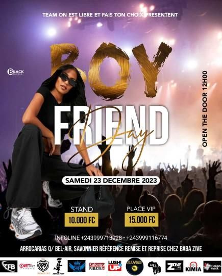 Affiche : Boy friend day