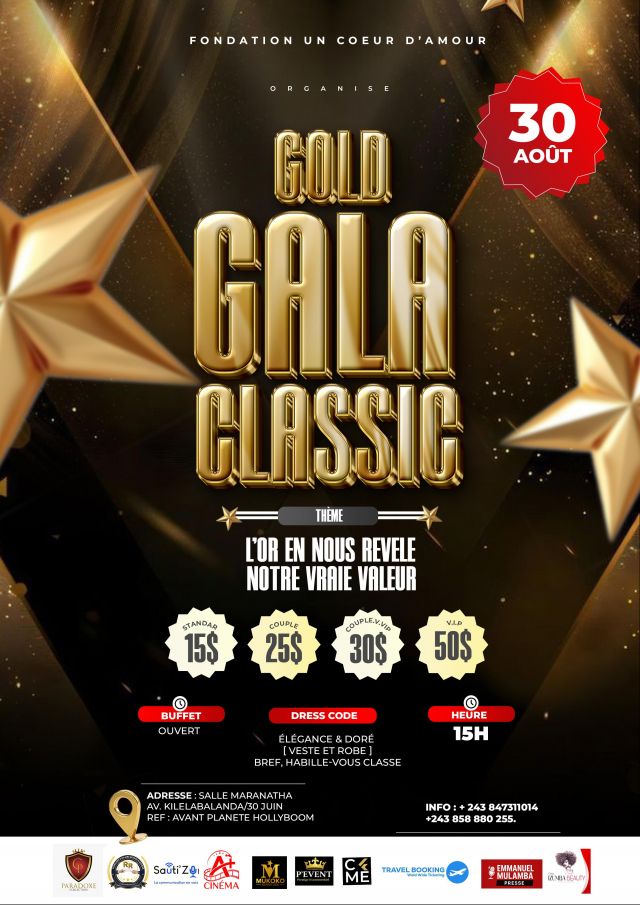 Affiche : Gold gala classic