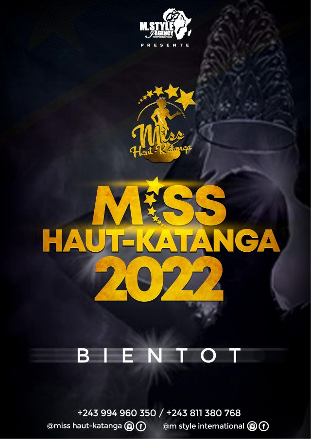 Affiche : Miss haut katanga