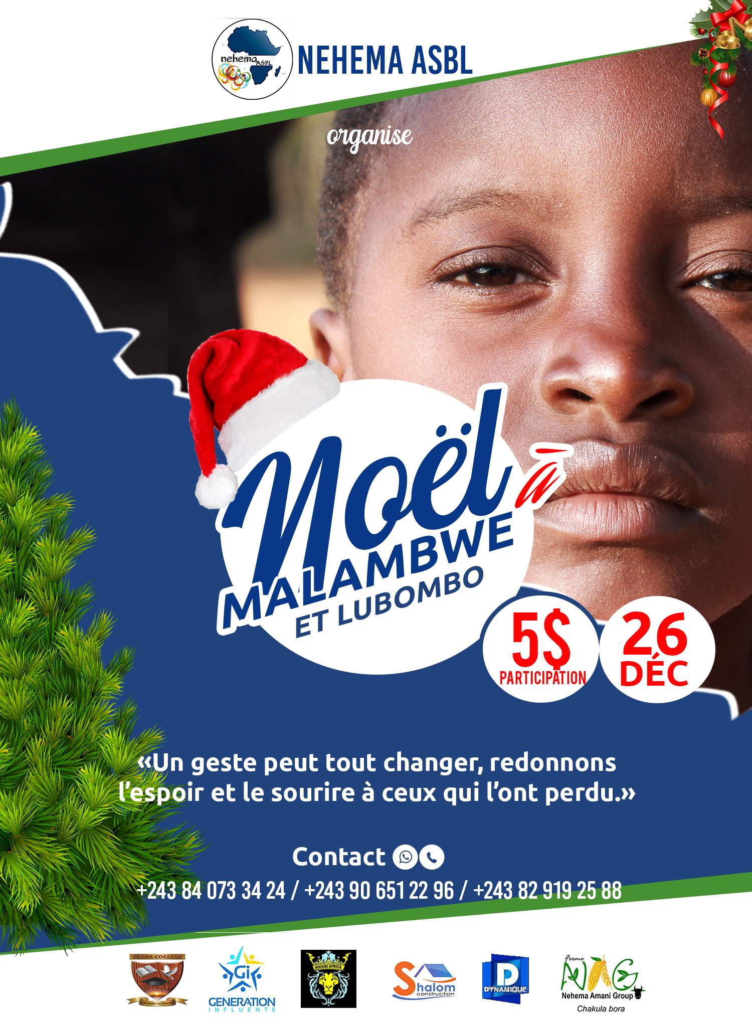 Affiche : Noel a malabwe et lubombo