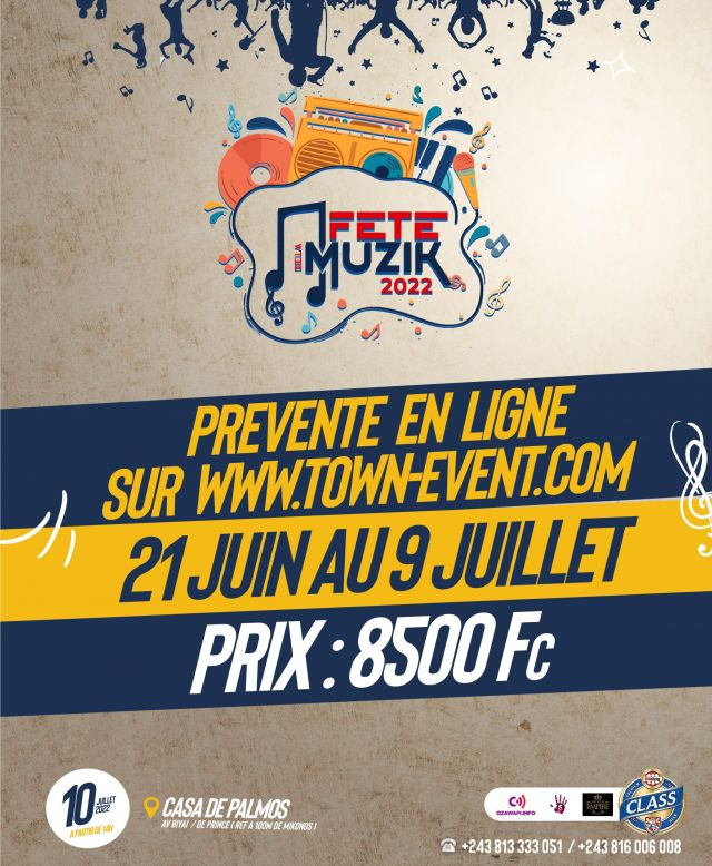 Affiche : Fete de la musik