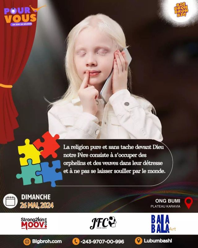 Affiche : Pour vous un don sourire