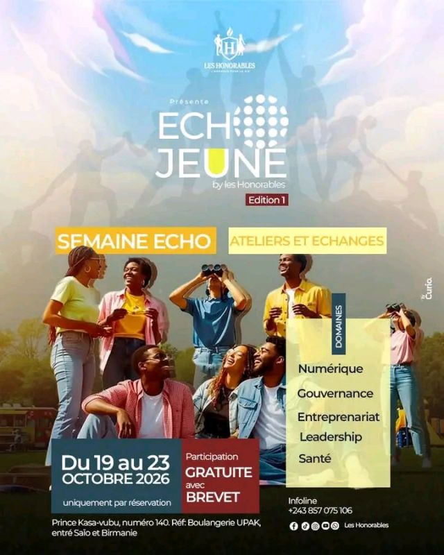 Affiche : ECHO JEÛNE by Les honorables