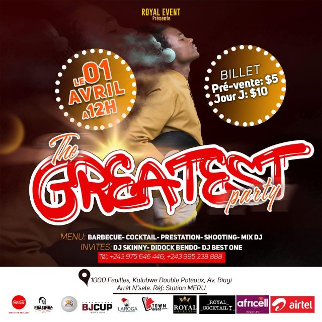Affiche : The greatest party