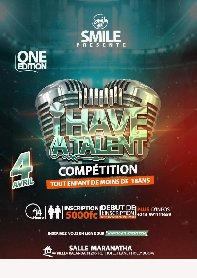 Affiche : I have a talent