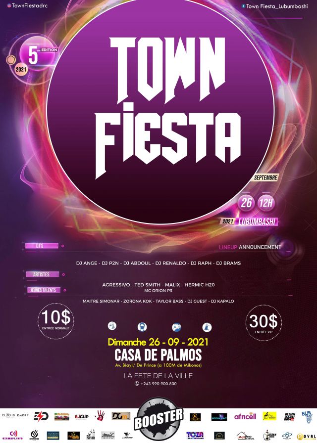 Affiche : Town fiesta 2021